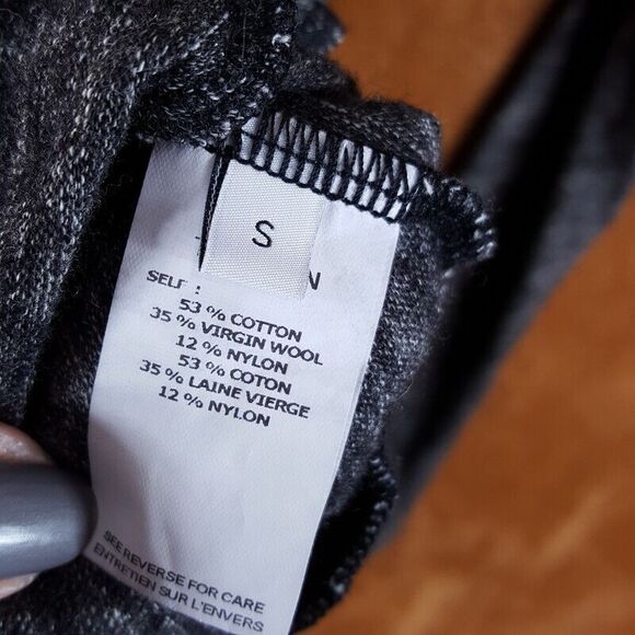 THAKOON Womens Dress Small Gray Pullover Mini Draped Braided Stretch Knit - Picture 5 of 8